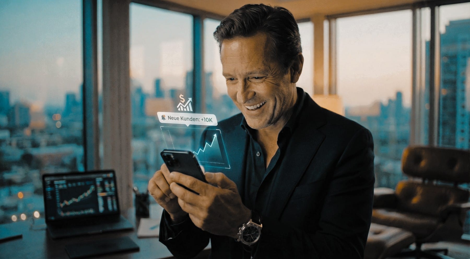 Kundengewinnungssystem COMPANY CORE von Justin Peter – Warme Leads statt Kaltakquise Kundengewinnungssystem Bild